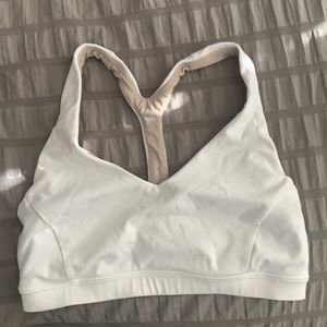 Lululemon Arise Bra - white size 8